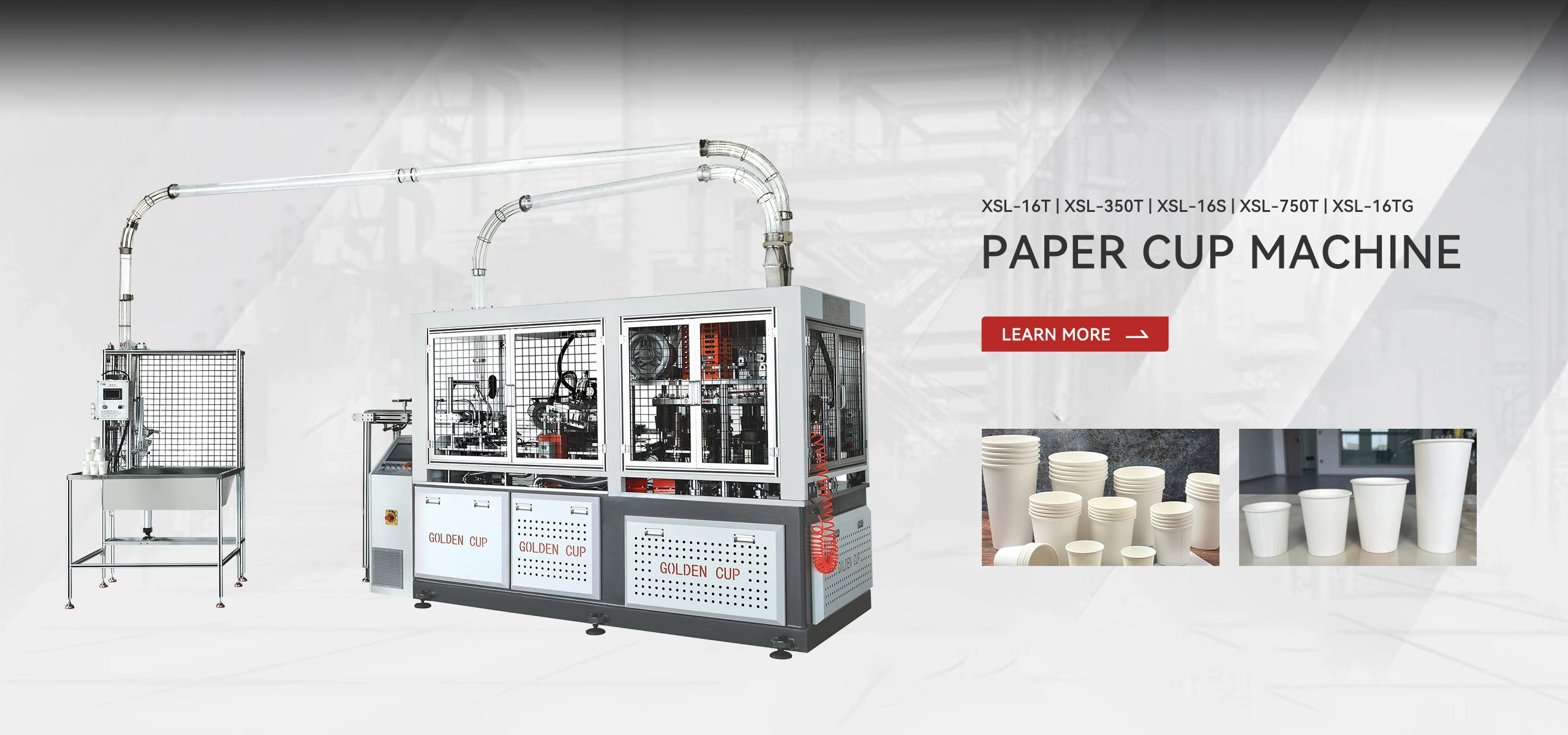 China-Pappbechermaschine